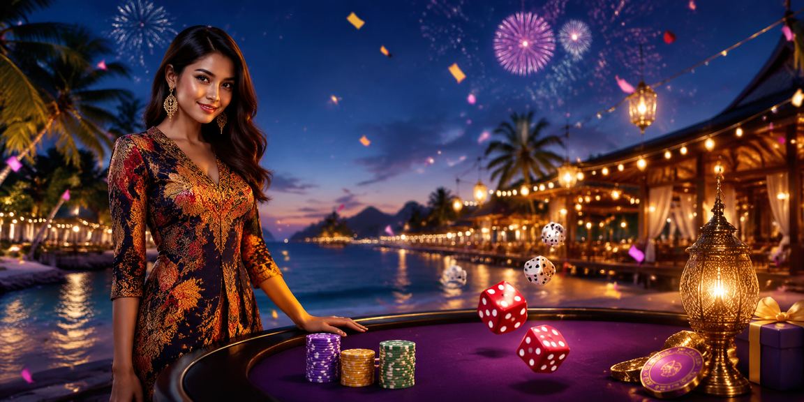 Permainan dadu dan kad gaya batik Langkawi berkaitan meja permainan yorzee53